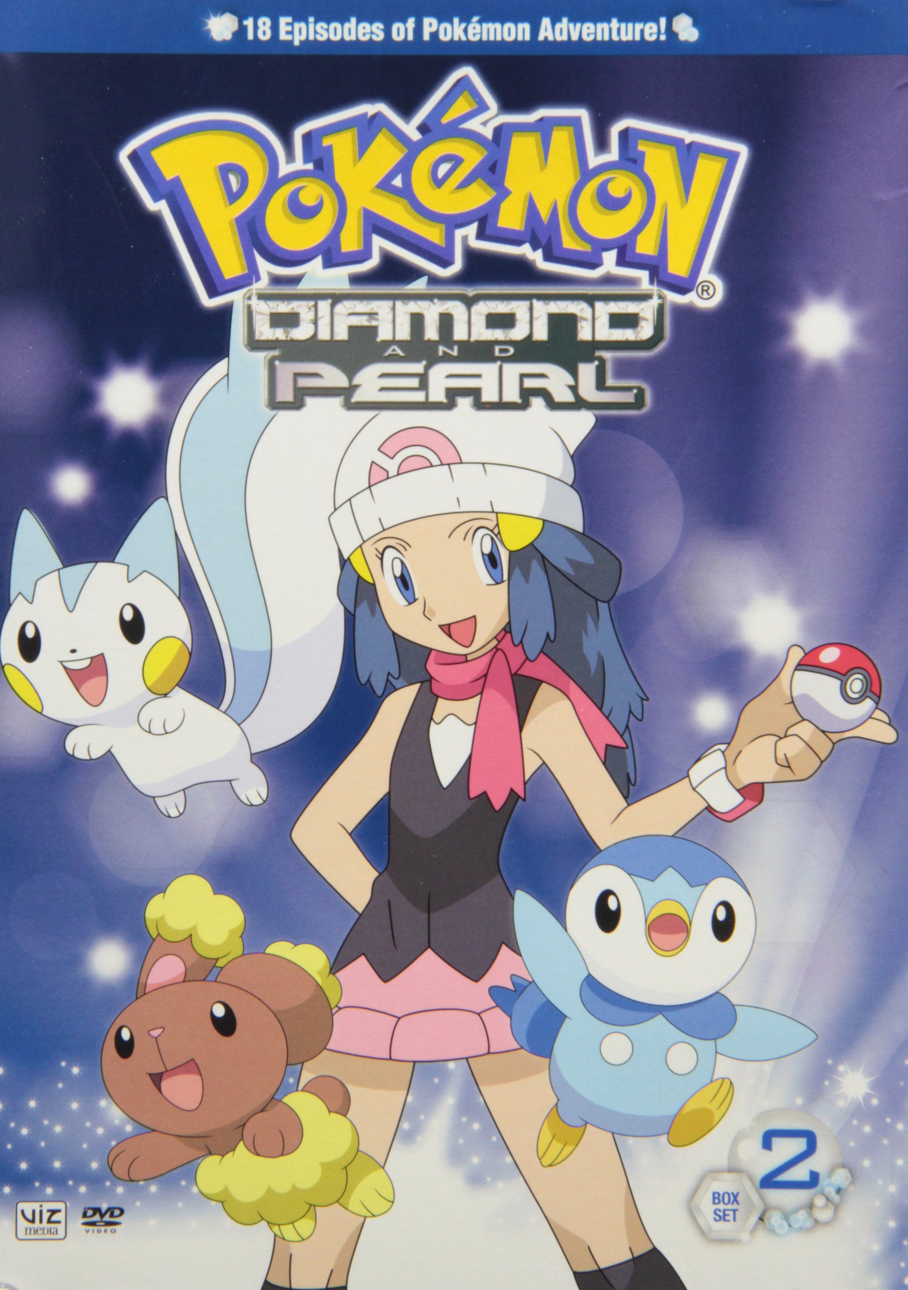 ポケモン 洋書 シール付き Pokémon Diamond Pearl２００８年 Amazon.co.jp: Pokemon: Diamond & Pearl Box Set 2 [DVD] [Import] : DVD